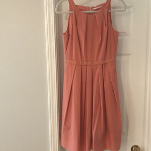 Tahari Size 6 Peach Summer Dress